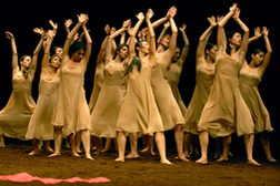 Pina Bauschs Frühlingsoper in Sadlers Wells, London, Foto Robbie Jack © Corbis via Getty Images