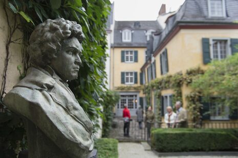The garden of the Beethoven House