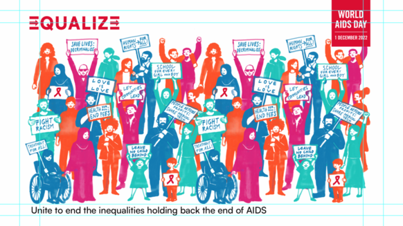 Plakat UNAIDS