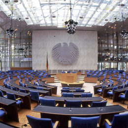 Former plenary hall of the German Bundestag