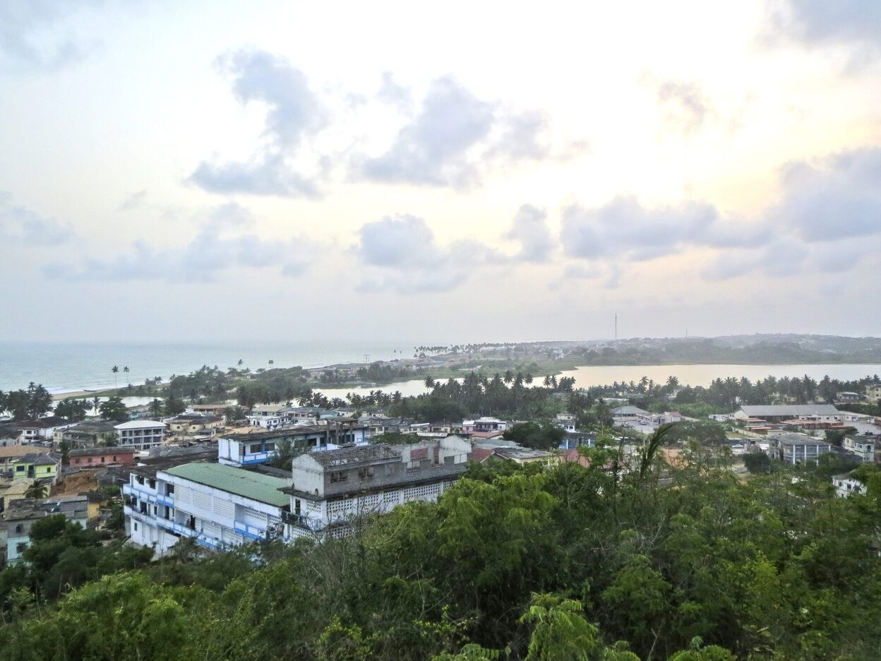 The Fosu Lagoon in the Ghanaian project partner city Cape Coast.