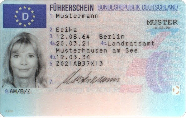 Obtaining a German driving license. | English website