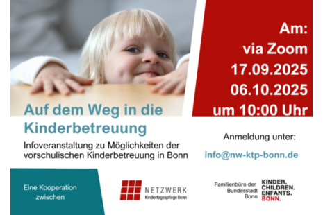 Réunion d'information - "En route vers les services de garde d'enfants